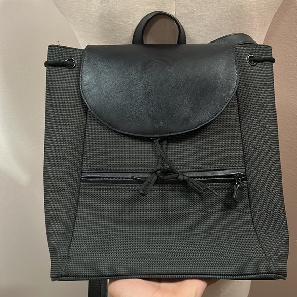 L.L. Bean Bags L L Bean Black Drawstring Backpack Poshmark